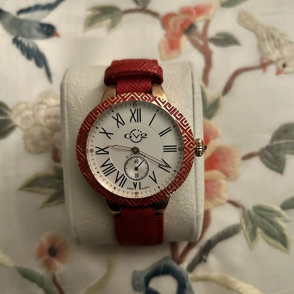 GV2 By Gevril Diamond Swiss Quartz Watch main image 4